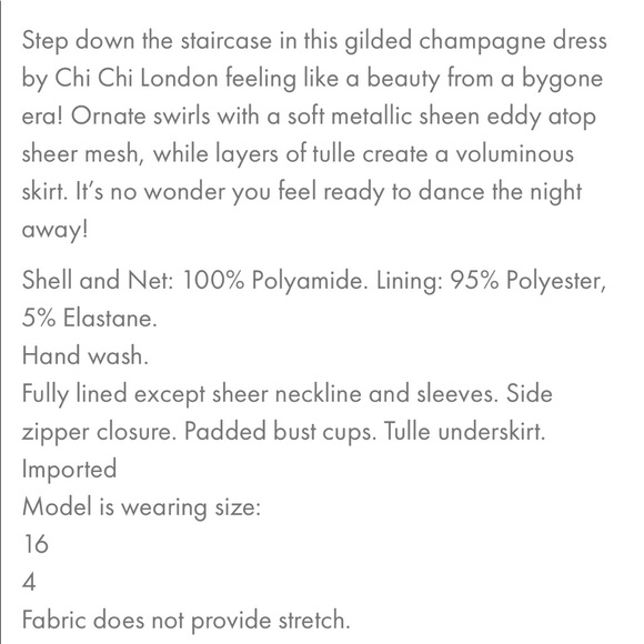 NWT Gilded Grace Wedding Dress by ModCloth - Picture 6 of 8